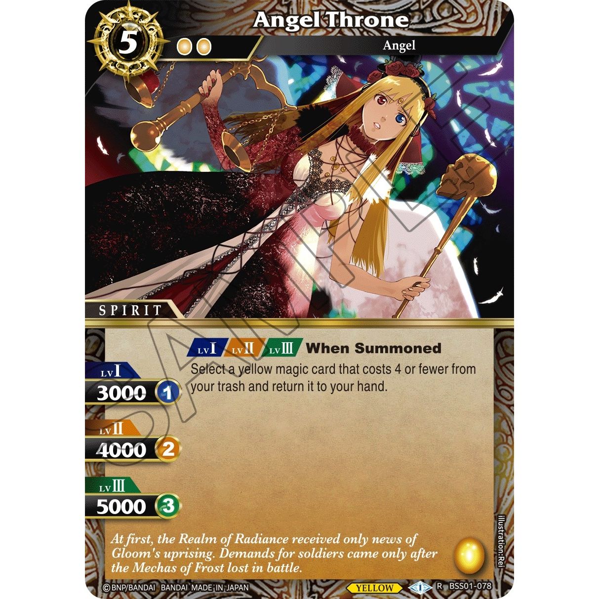 Image for Angel Throne (BSS01-078) (BSS01) - Battle Spirits Saga