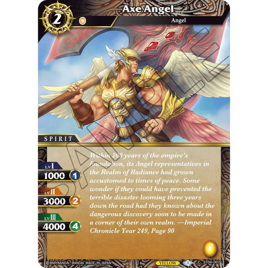 Image for Axe Angel (ST04-007) (ST04) - Battle Spirits Saga