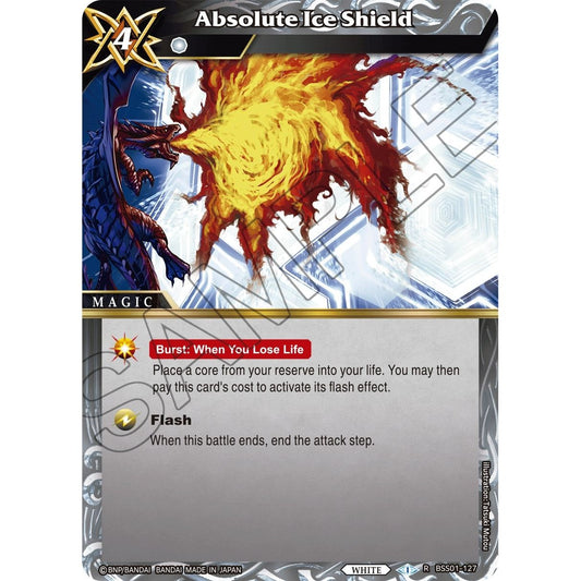 Image for Absolute Ice Shield (BSS01-127) (BSS01) - Battle Spirits Saga