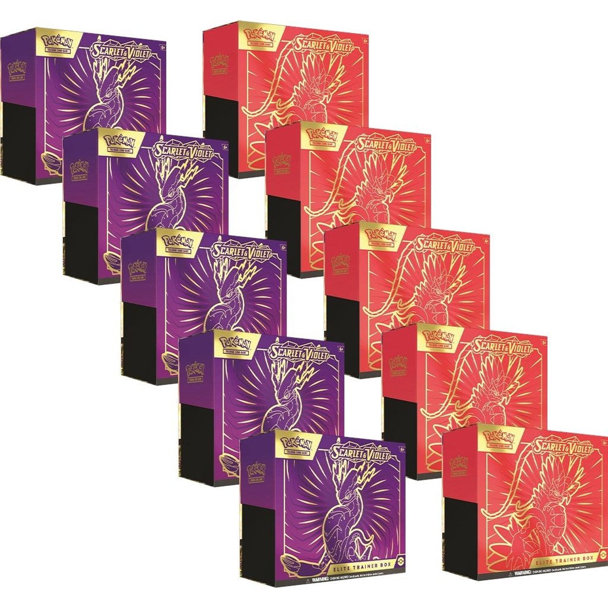 Image for Scarlet & Violet Elite Trainer Box Case - Pokemon