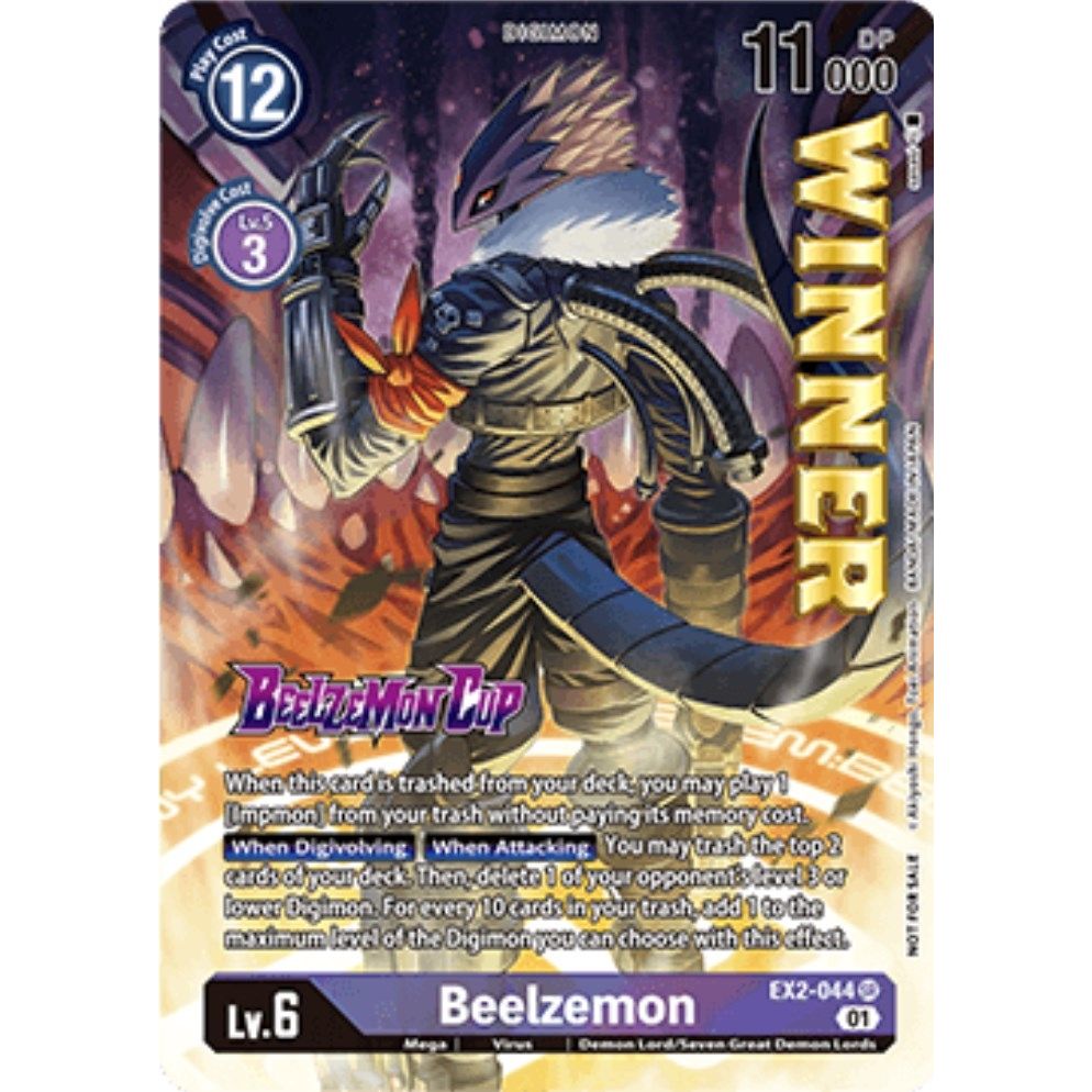 Image for Beelzemon (Beelzemon Cup Winner) (EX2-044 SR) (ST-14_PR) - Digimon Card Game