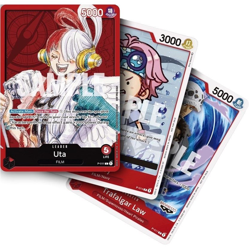 Image for One Piece Film Red Uta Promo Pack - One Piece Card Game