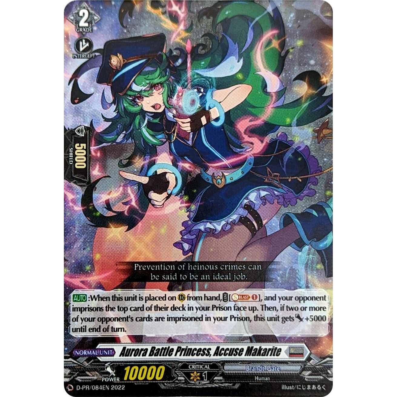 Image for Aurora Battle Princess, Accuse Makarite - D-PR/084EN (D-PR/084EN) (D-PR) - Cardfight Vanguard
