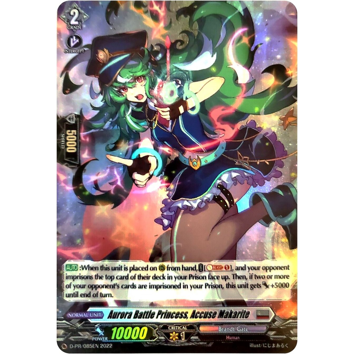 Image for Aurora Battle Princess, Accuse Makarite - D-PR/085EN (D-PR/085EN) (D-PR) - Cardfight Vanguard