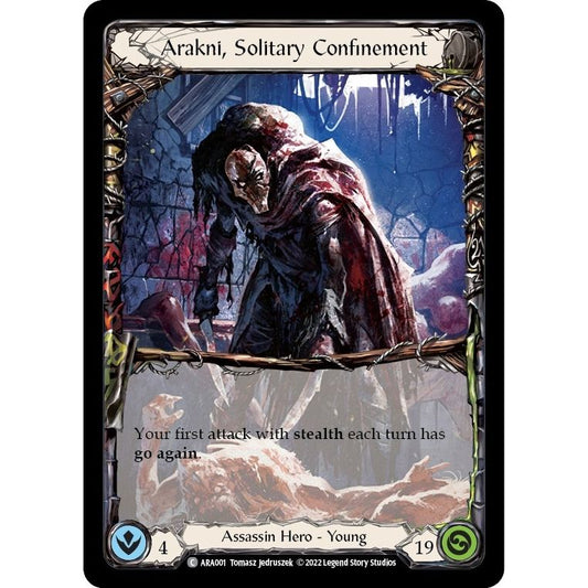 Image for Arakni, Solitary Confinement (ARA001) - Flesh and Blood TCG