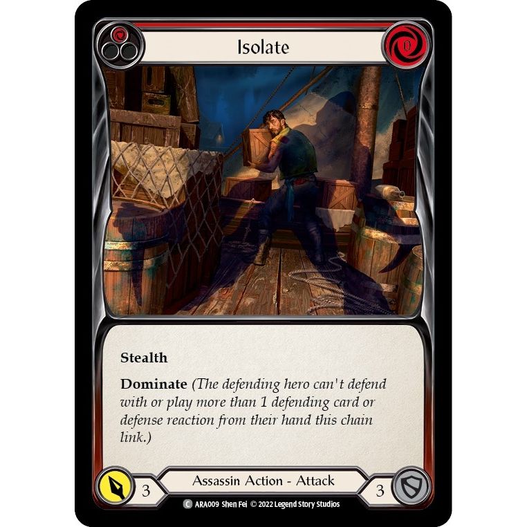 Image for Isolate (Red) (ARA009) - Flesh and Blood TCG