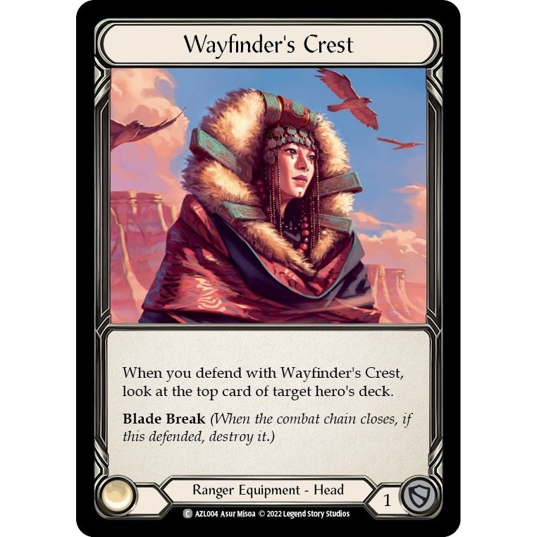 Image for Wayfinder's Crest (AZL004) - Flesh and Blood TCG