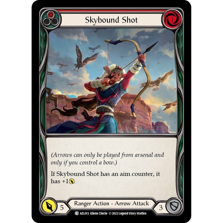 Image for Skybound Shot (Red) (AZL013) - Flesh and Blood TCG