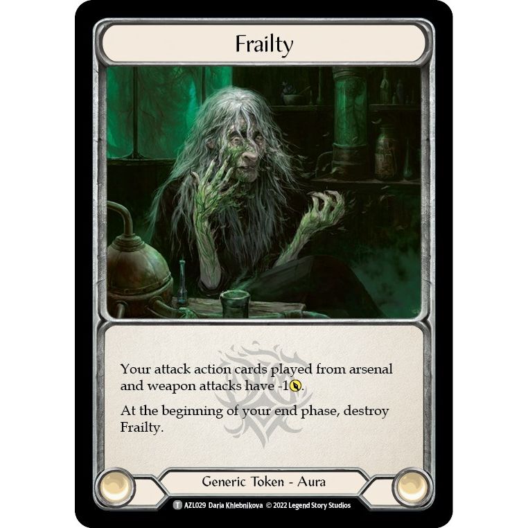 Image for Frailty (AZL029) - Flesh and Blood TCG