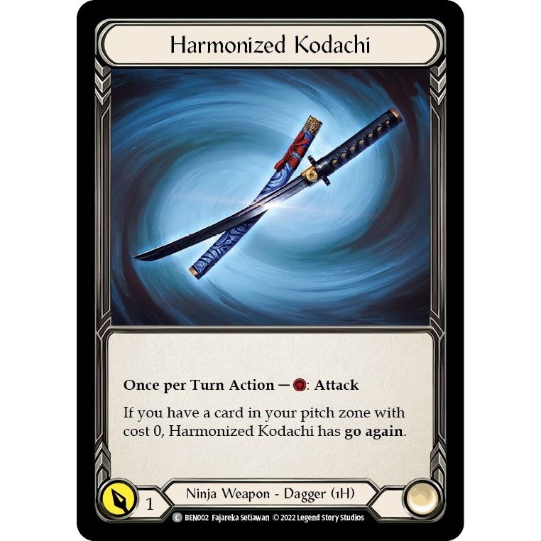 Image for Harmonized Kodachi (BEN002) - Flesh and Blood TCG
