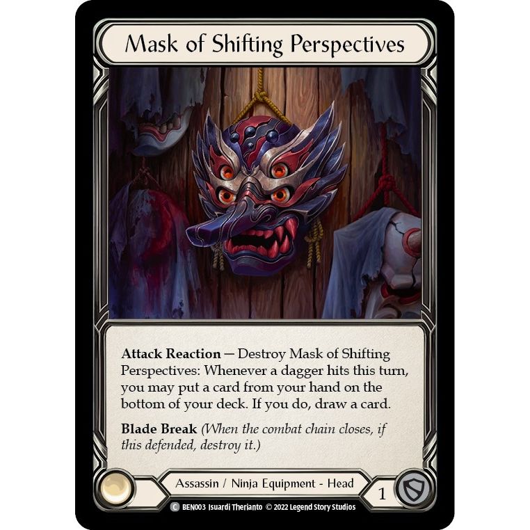 Image for Mask of Shifting Perspectives (BEN003) - Flesh and Blood TCG