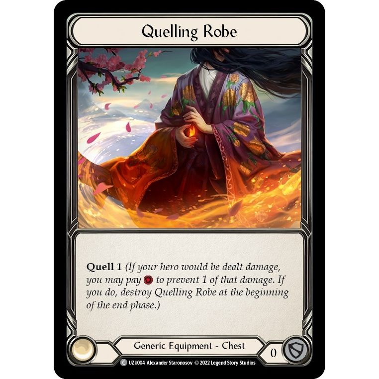 Image for Quelling Robe (UZU004) - Flesh and Blood TCG