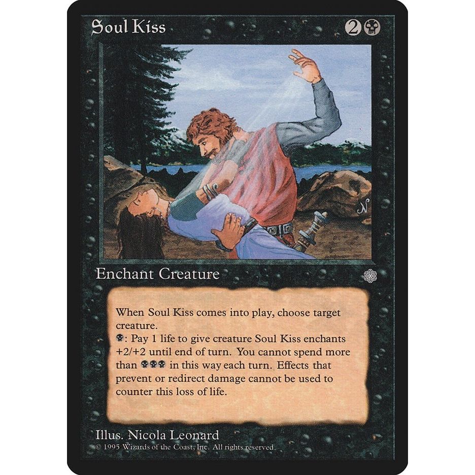 Image for Soul Kiss (ICE) - Magic: The Gathering