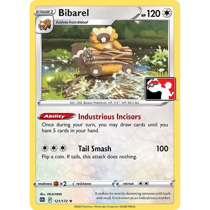 Image for Bibarel (121/172) - Pokemon