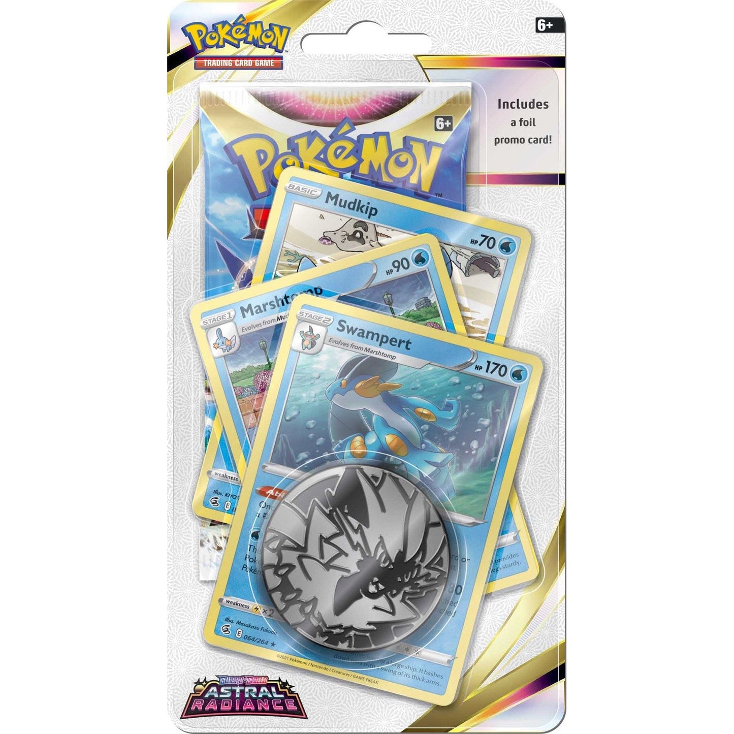 Image for Astral Radiance Premium Checklane Blister [Swampert] - Pokemon