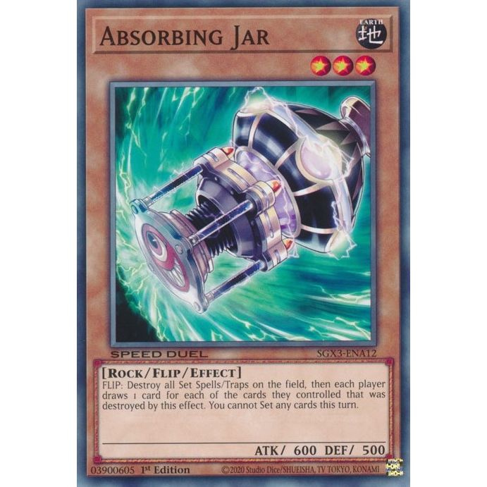 Image for Absorbing Jar (SGX3-ENA12) (SGX3) - YuGiOh