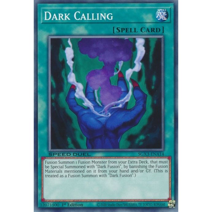 Image for Dark Calling (SGX3-ENA14) (SGX3) - YuGiOh
