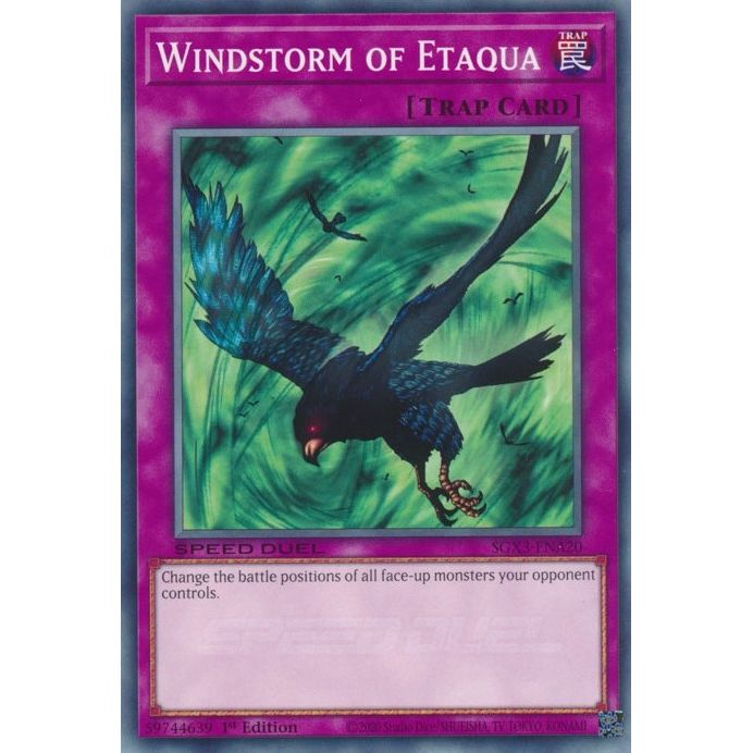 Image for Windstorm of Etaqua (SGX3-ENA20) (SGX3) - YuGiOh