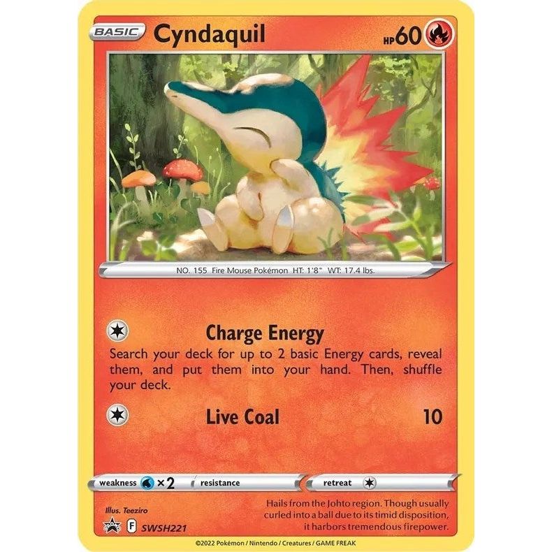 Image for Cyndaquil - SWSH221 (Cosmos Holo) (SWSH221) (SWSD) - Pokemon