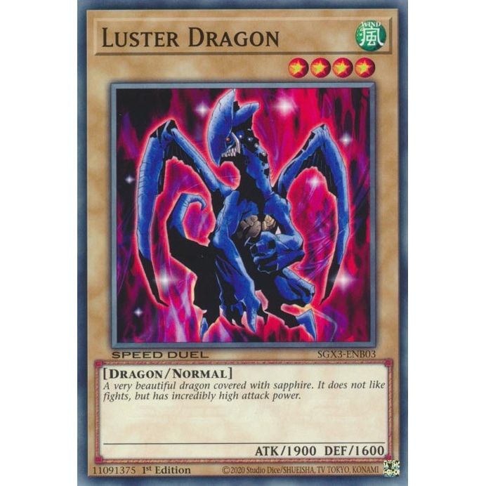 Image for Luster Dragon (SGX3-ENB03) (SGX3) - YuGiOh