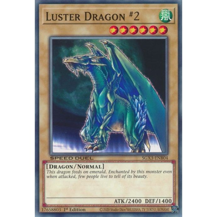 Image for Luster Dragon #2 (SGX3-ENB04) (SGX3) - YuGiOh