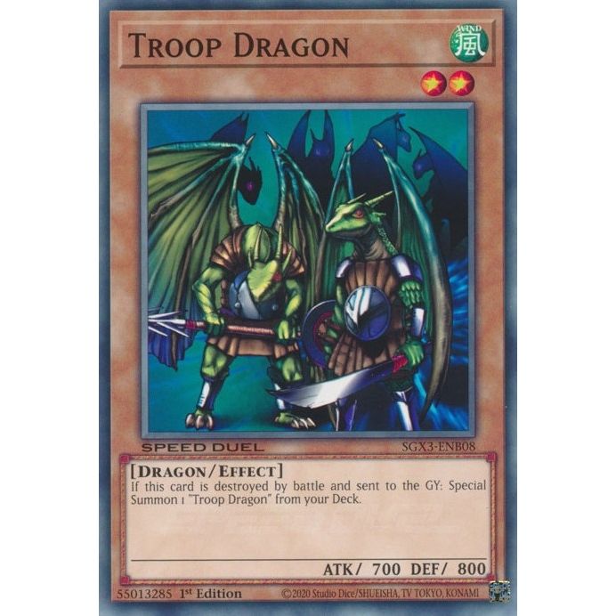 Image for Troop Dragon (SGX3-ENB08) (SGX3) - YuGiOh
