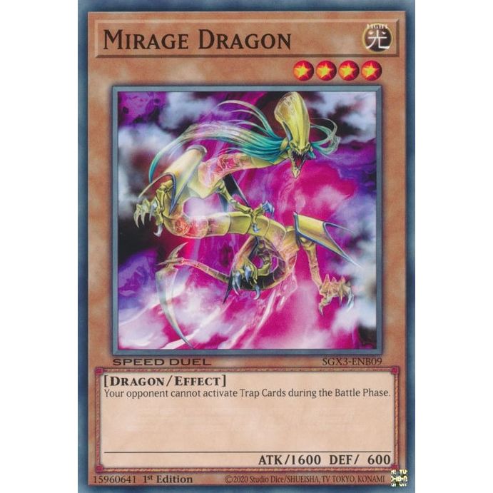 Image for Mirage Dragon (SGX3-ENB09) (SGX3) - YuGiOh