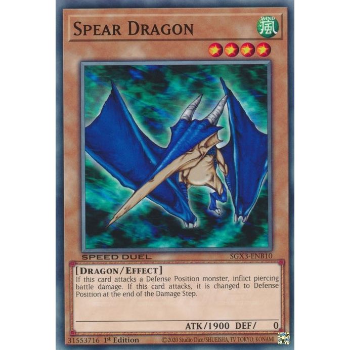 Image for Spear Dragon (SGX3-ENB10) (SGX3) - YuGiOh