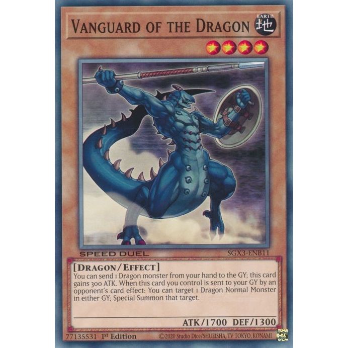 Image for Vanguard of the Dragon (SGX3-ENB11) (SGX3) - YuGiOh