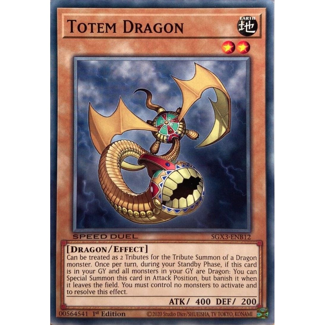 Image for Totem Dragon (SGX3-ENB12) (SGX3) - YuGiOh