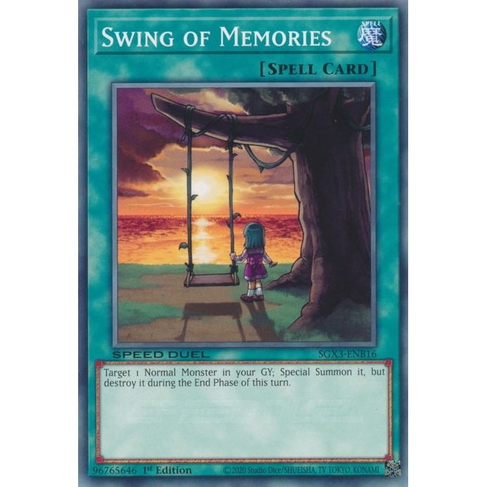 Image for Swing of Memories (SGX3-ENB16) (SGX3) - YuGiOh