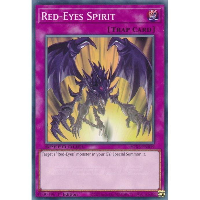 Image for Red-Eyes Spirit (SGX3-ENB19) (SGX3) - YuGiOh