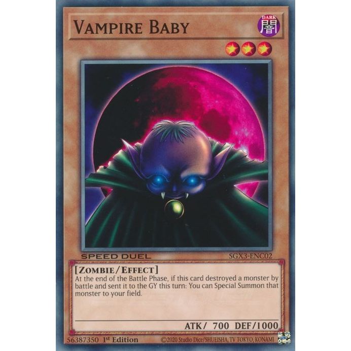 Image for Vampire Baby (SGX3-ENC02) (SGX3) - YuGiOh