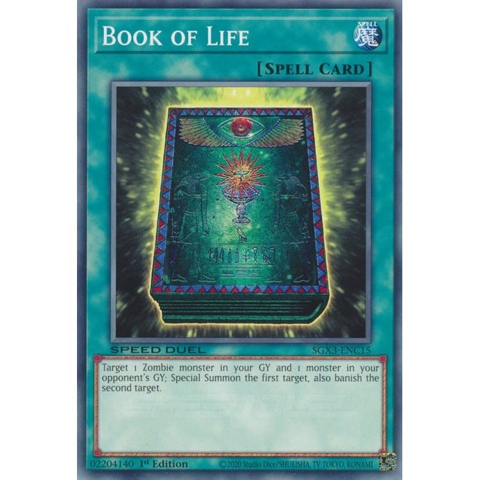 Image for Book of Life (SGX3-ENC15) (SGX3) - YuGiOh