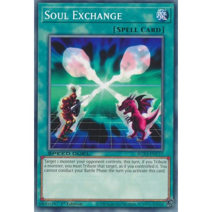 Image for Soul Exchange (SGX3-ENC17) (SGX3) - YuGiOh