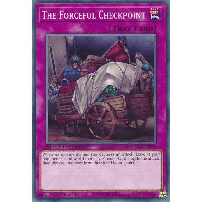 Image for The Forceful Checkpoint (SGX3-ENC19) (SGX3) - YuGiOh
