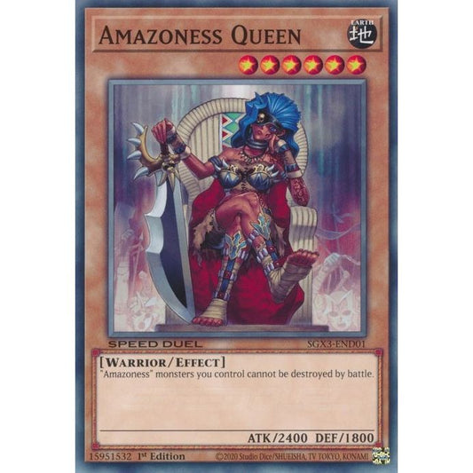 Image for Amazoness Queen (SGX3-END01) (SGX3) - YuGiOh