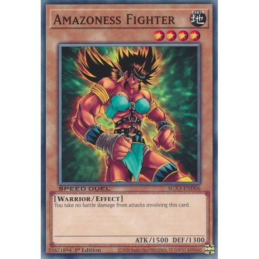 Image for Amazoness Fighter (SGX3-END06) (SGX3) - YuGiOh