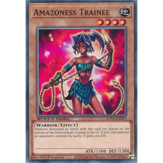 Image for Amazoness Trainee (SGX3-END07) (SGX3) - YuGiOh