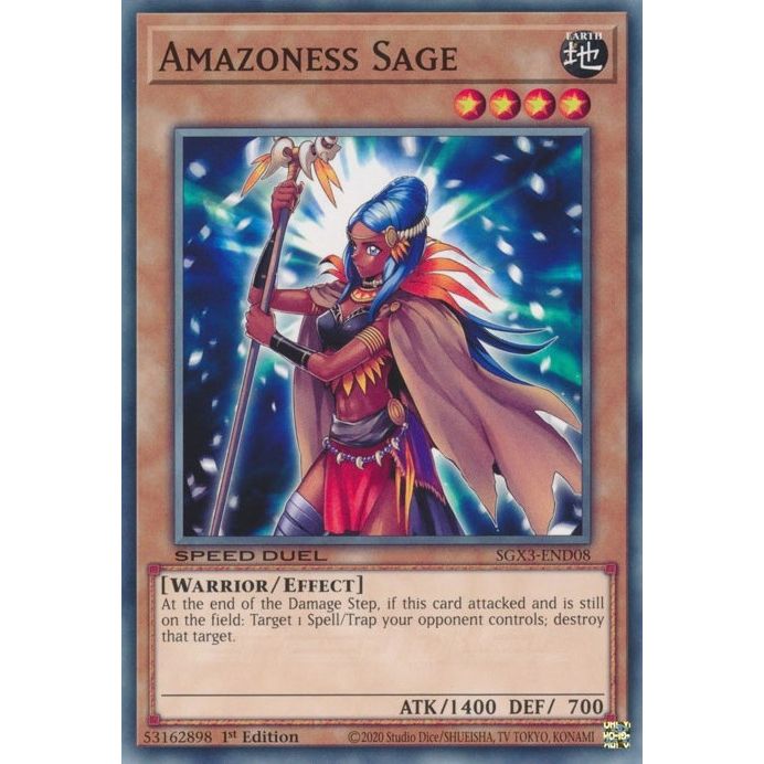 Image for Amazoness Sage (SGX3-END08) (SGX3) - YuGiOh