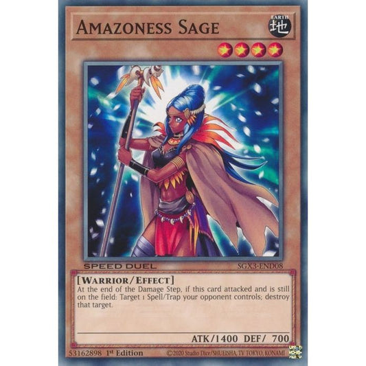 Image for Amazoness Sage (SGX3-END08) (SGX3) - YuGiOh