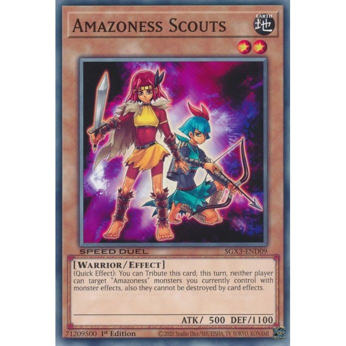 Image for Amazoness Scouts (SGX3-END09) (SGX3) - YuGiOh