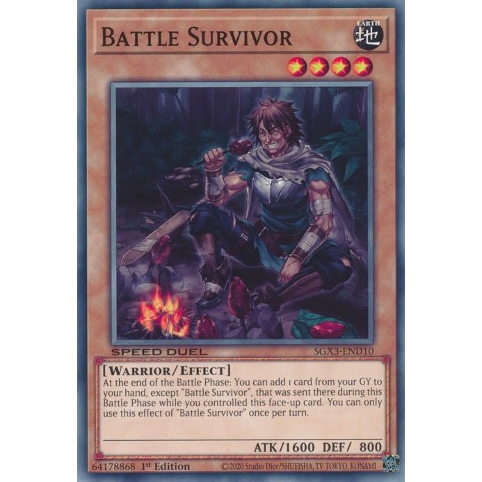 Image for Battle Survivor (SGX3-END10) (SGX3) - YuGiOh