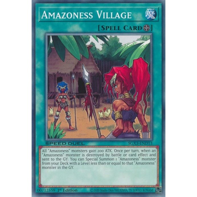 Image for Amazoness Village (SGX3-END13) (SGX3) - YuGiOh