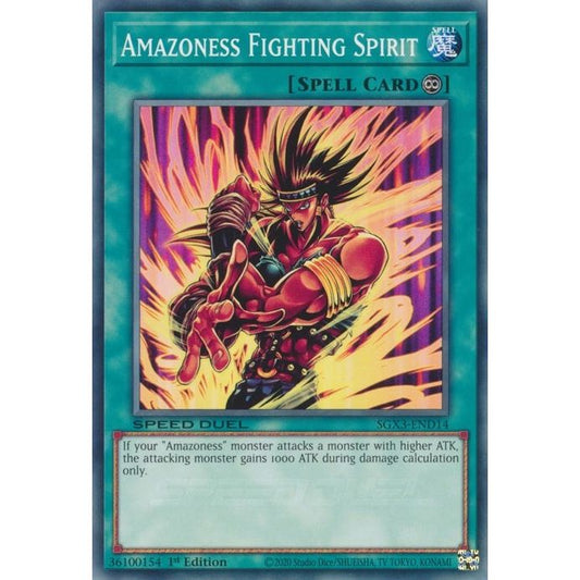 Image for Amazoness Fighting Spirit (SGX3-END14) (SGX3) - YuGiOh