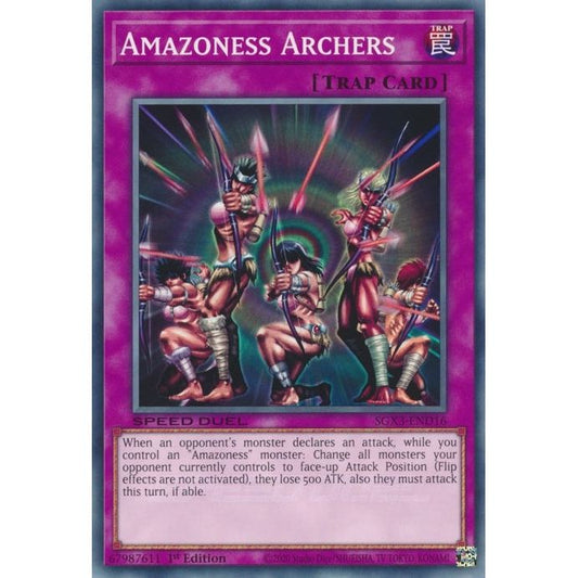 Image for Amazoness Archers (SGX3-END16) (SGX3) - YuGiOh