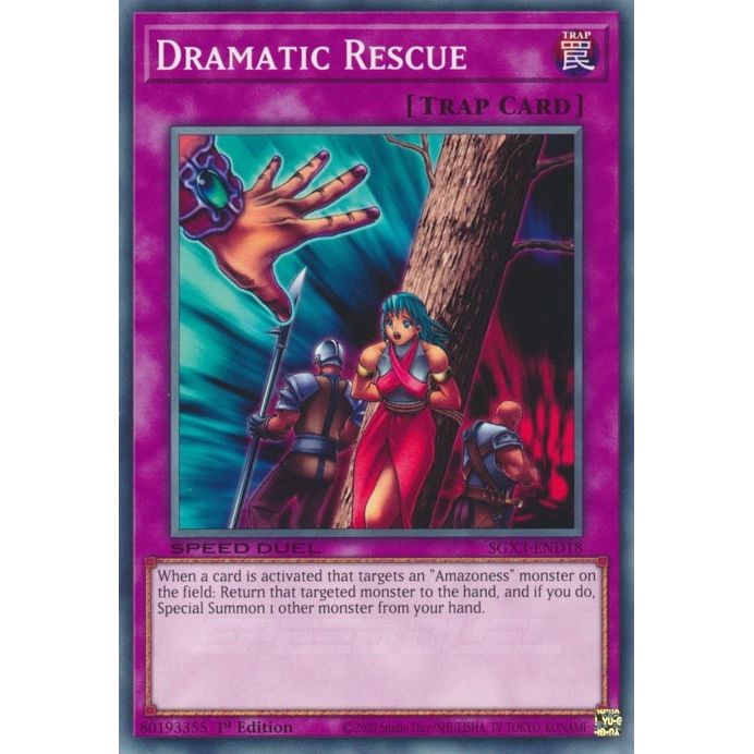 Image for Dramatic Rescue (SGX3-END18) (SGX3) - YuGiOh