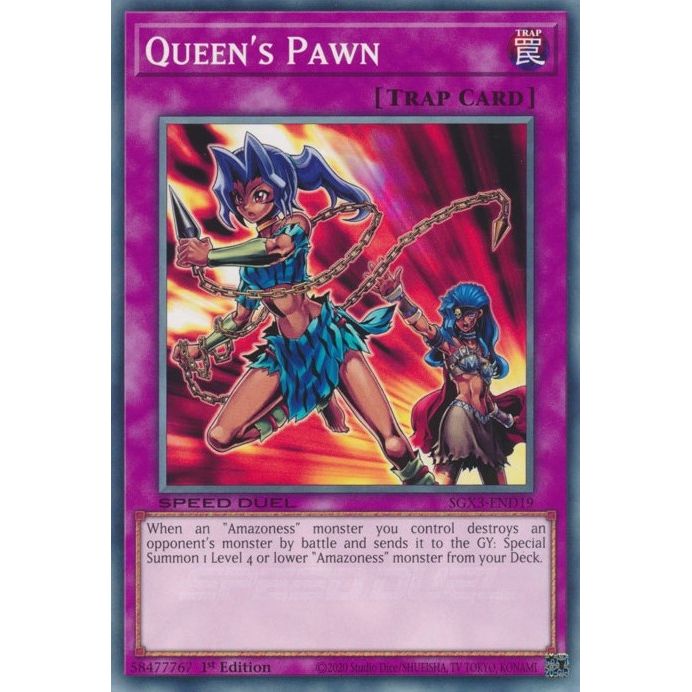 Image for Queen's Pawn (SGX3-END19) (SGX3) - YuGiOh