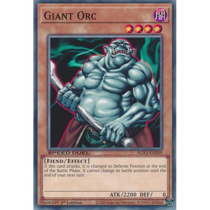 Image for Giant Orc (SGX3-ENE09) (SGX3) - YuGiOh