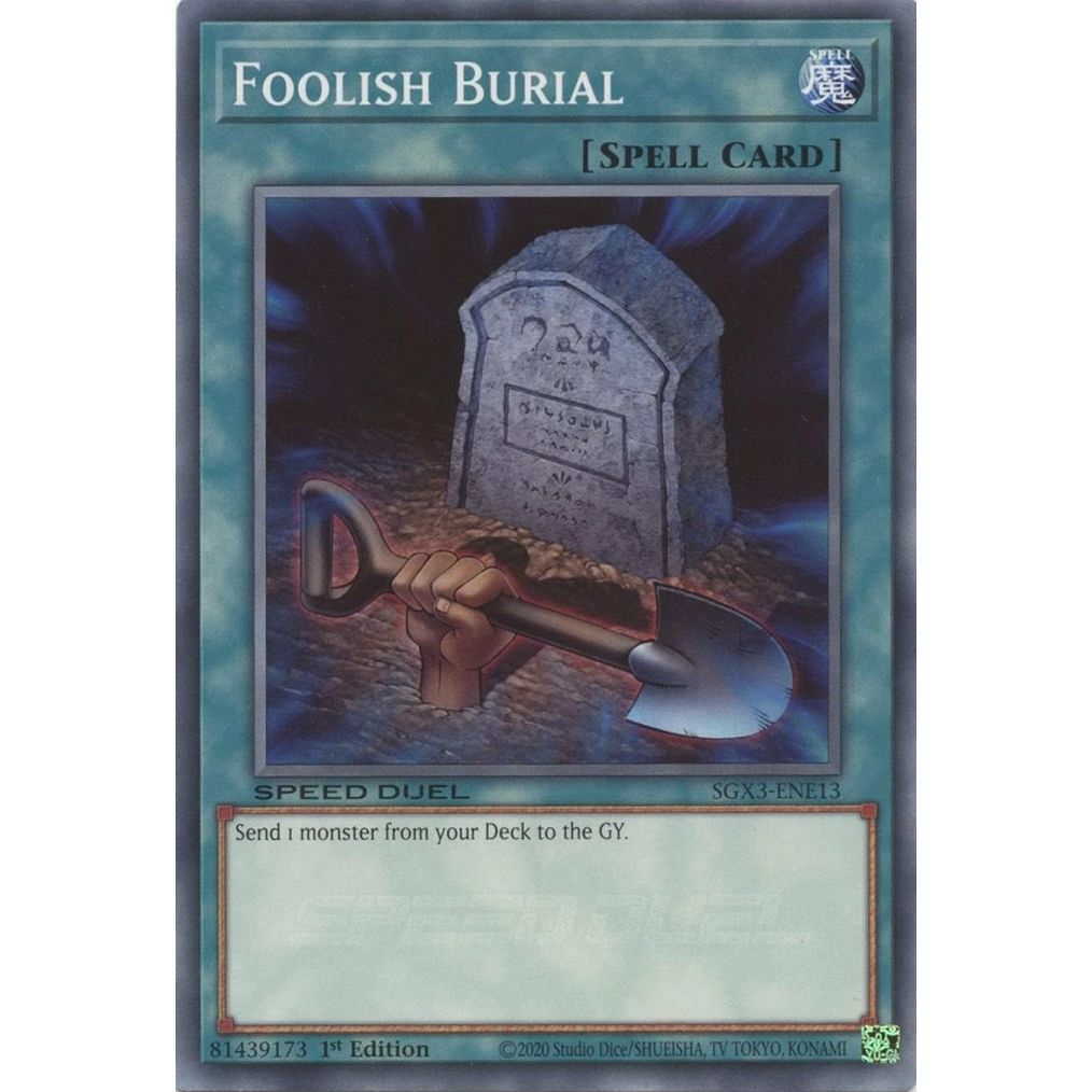 Image for Foolish Burial (E) (SGX3-ENE13) (SGX3) - YuGiOh
